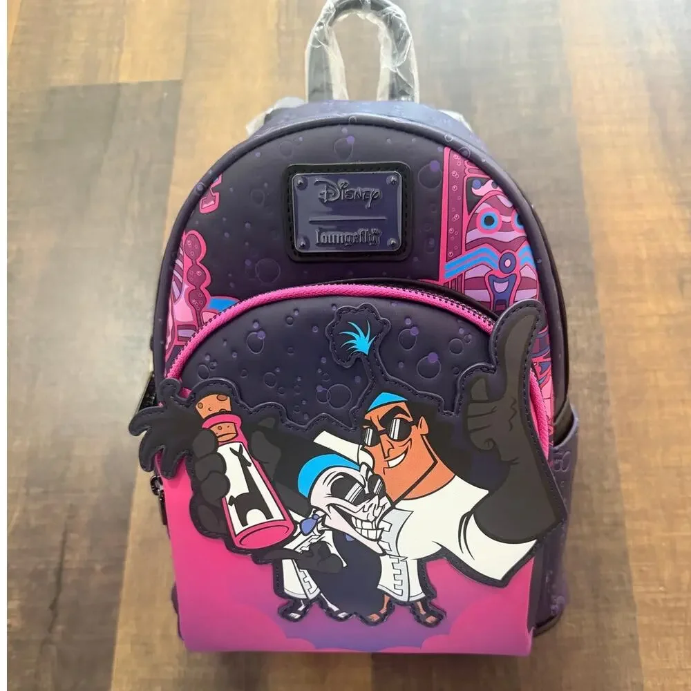 NWT Disney Loungefly The Emperor’s New Groove Yzma & Kronk Mini Backpack